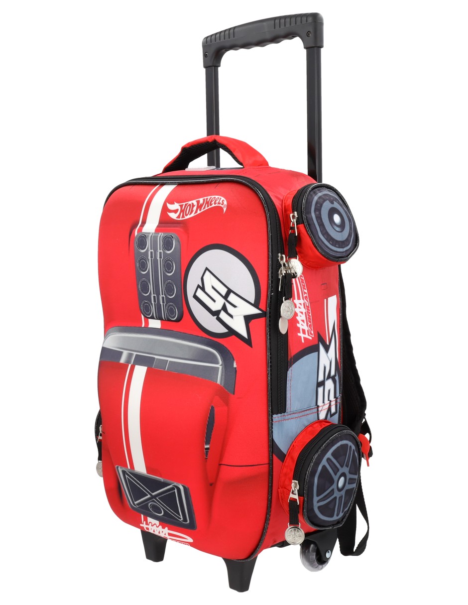 Mochila escolar Hot Wheels para niño 7