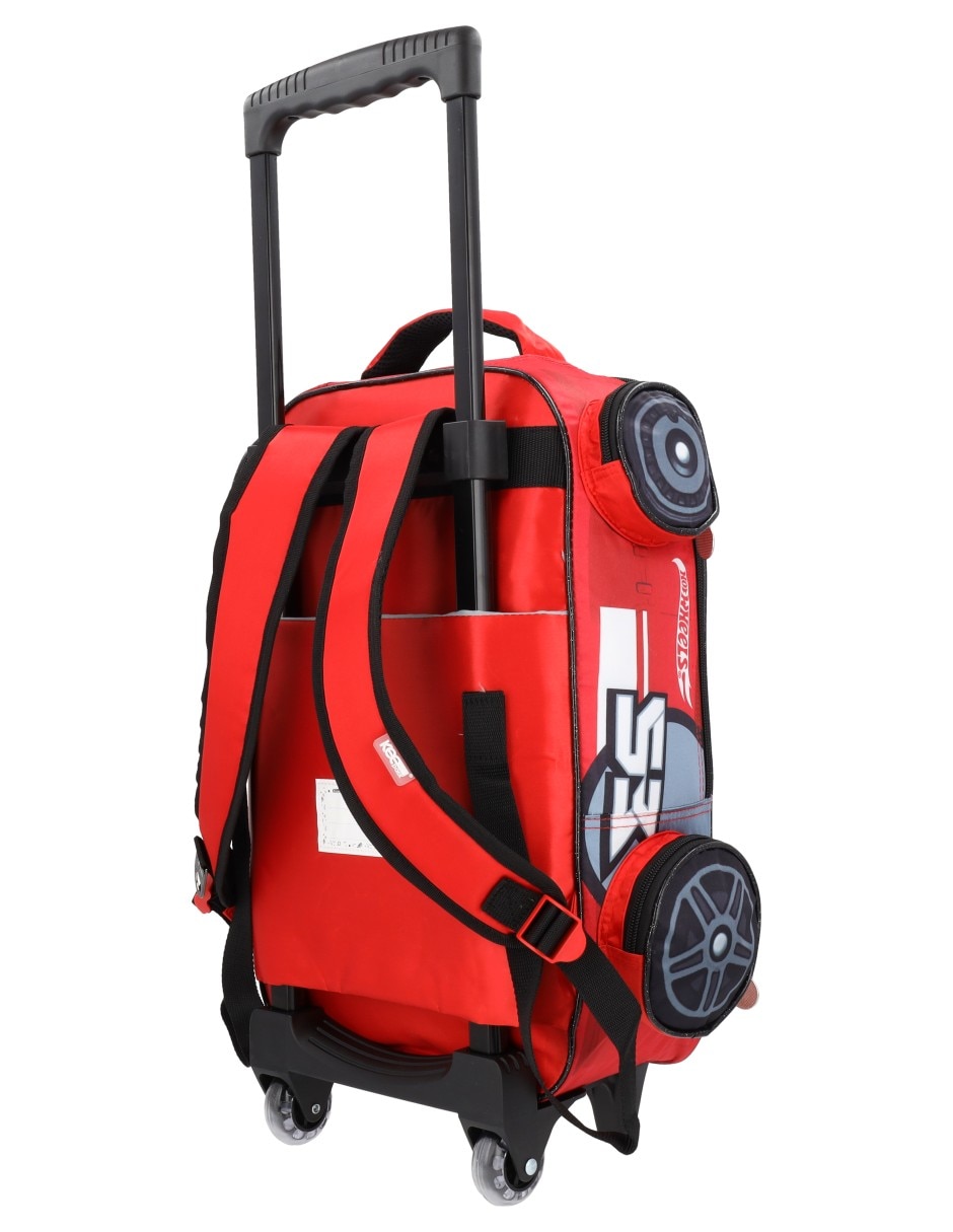 Mochila escolar Hot Wheels para niño 8