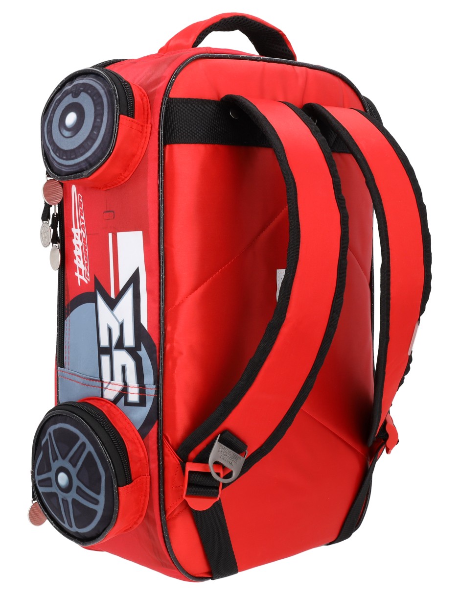 Mochila escolar Hot Wheels para niño 7