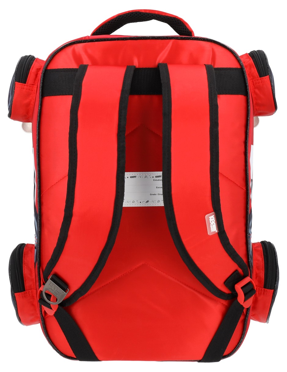 Mochila escolar Hot Wheels para niño 8