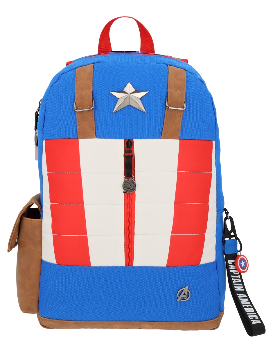 Mochila escolar capitán américa yadatex mav027 para hombre