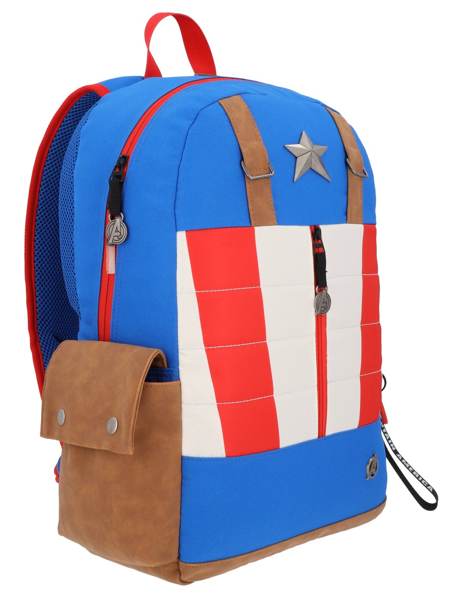 Mochila escolar capitán américa yadatex mav027 para hombre