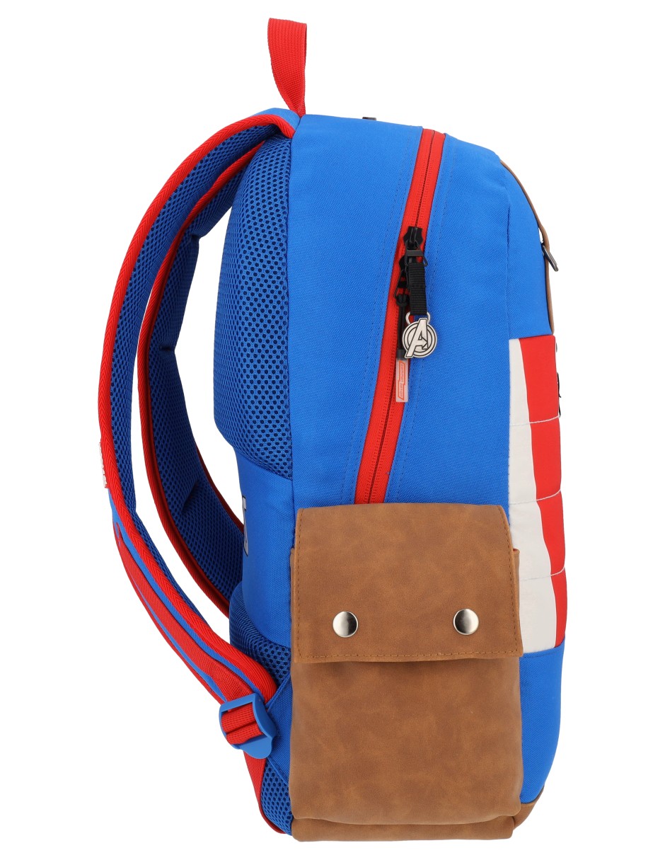 Mochila escolar capitán américa yadatex mav027 para hombre