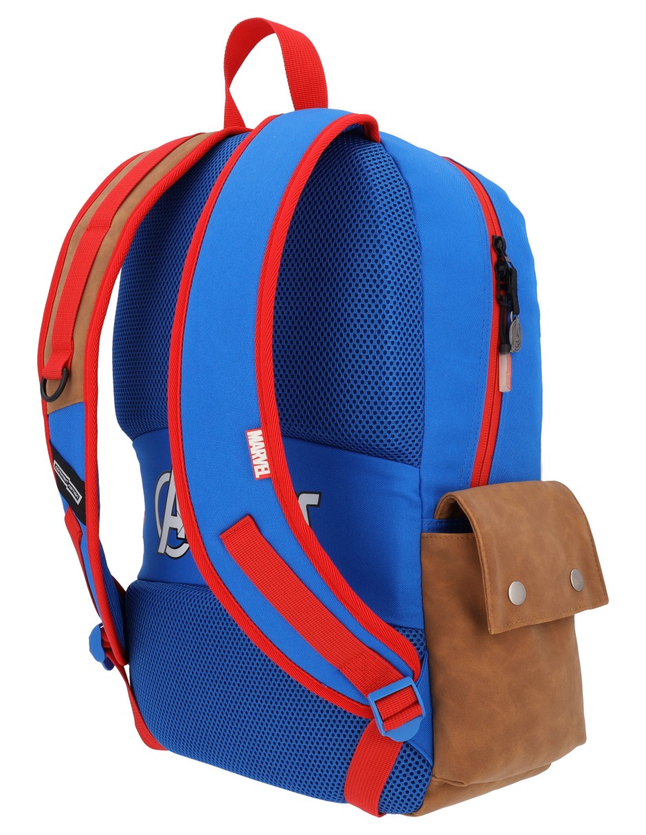Mochila escolar capitán américa yadatex mav027 para hombre