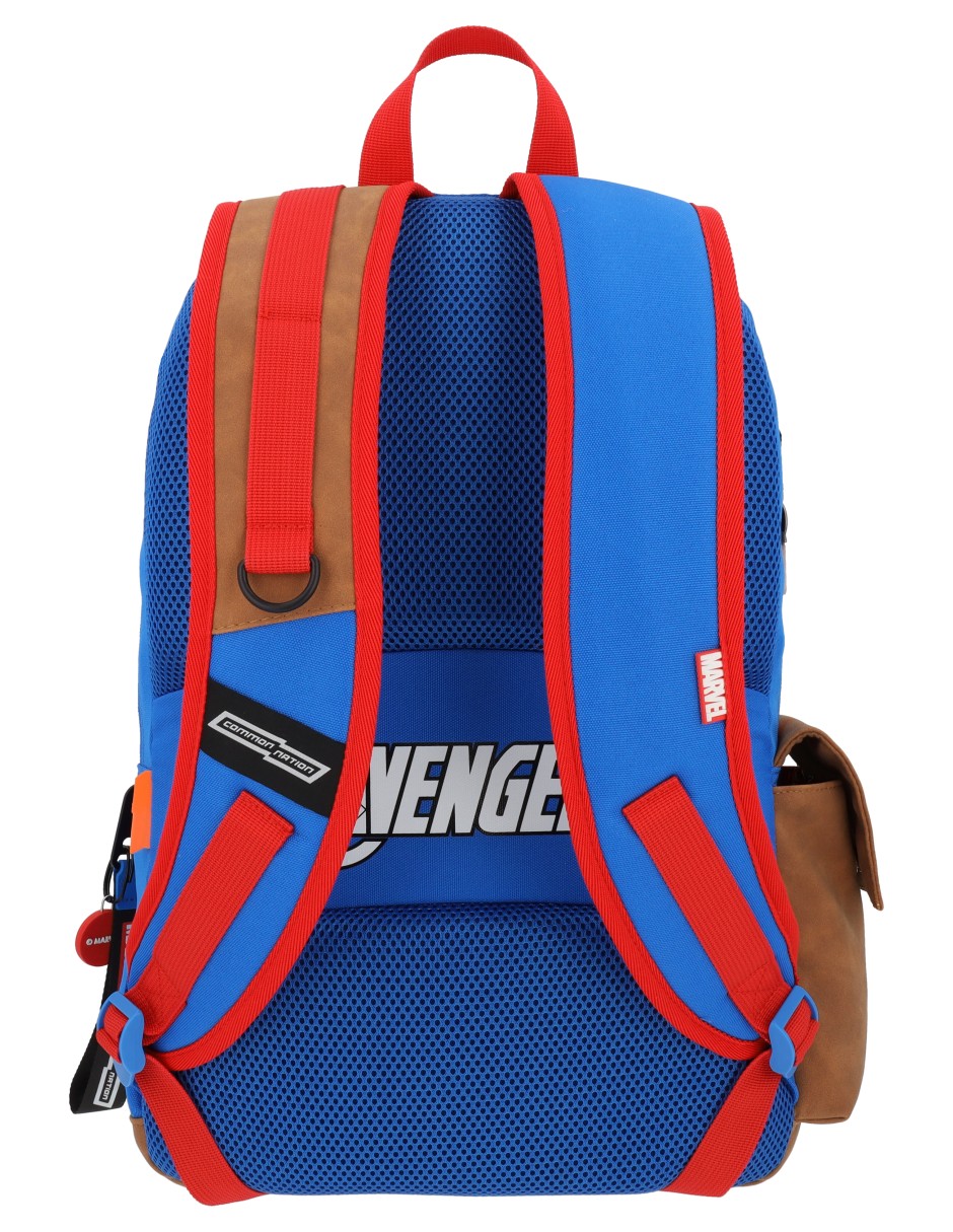 Mochila escolar capitán américa mav027 para hombre