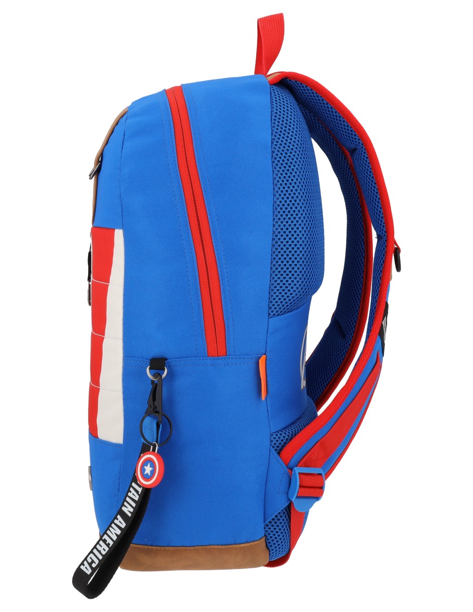 Mochila escolar capitán américa yadatex mav027 para hombre