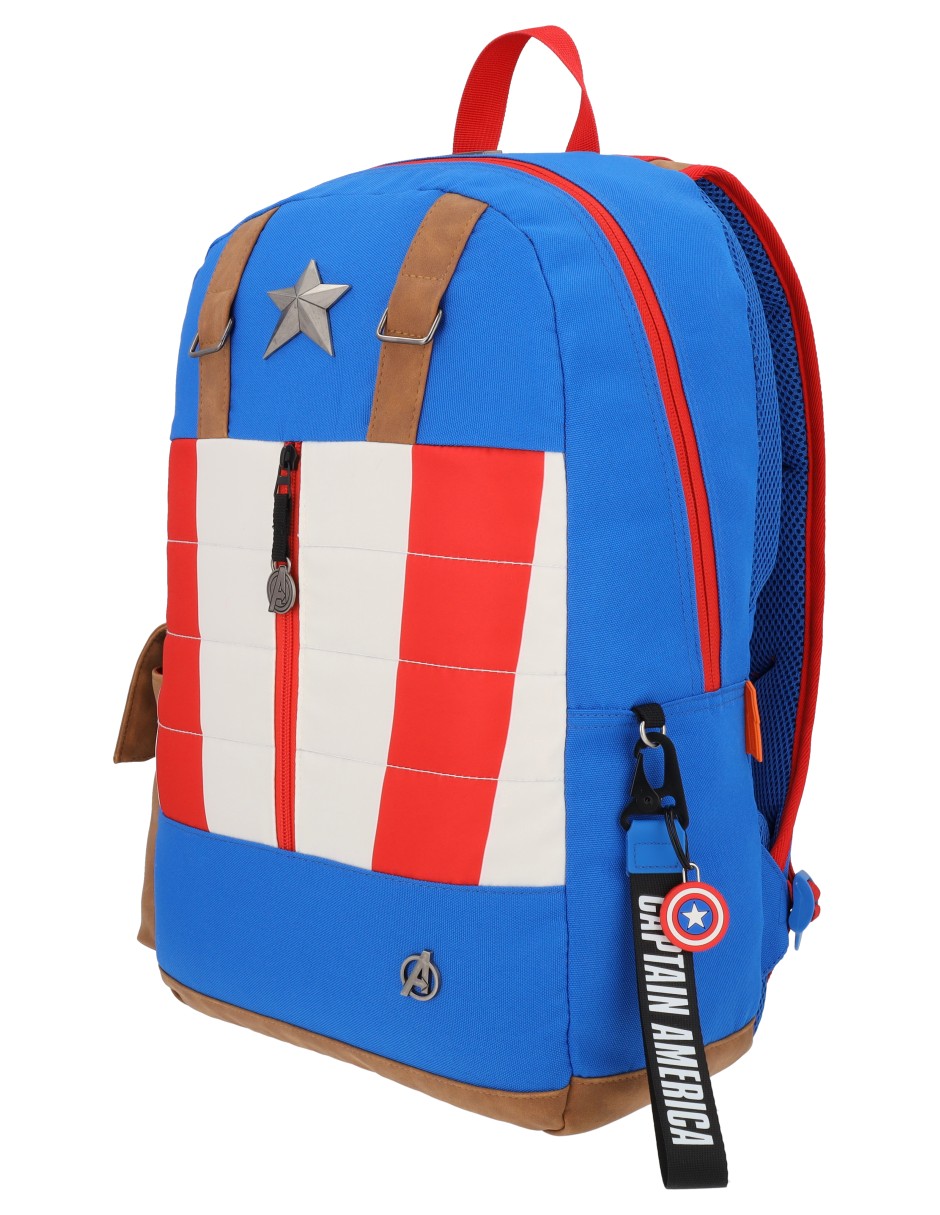 Mochila escolar capitán américa yadatex mav027 para hombre