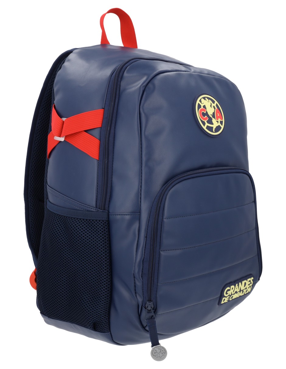 Mochila escolar club américa para hombre
