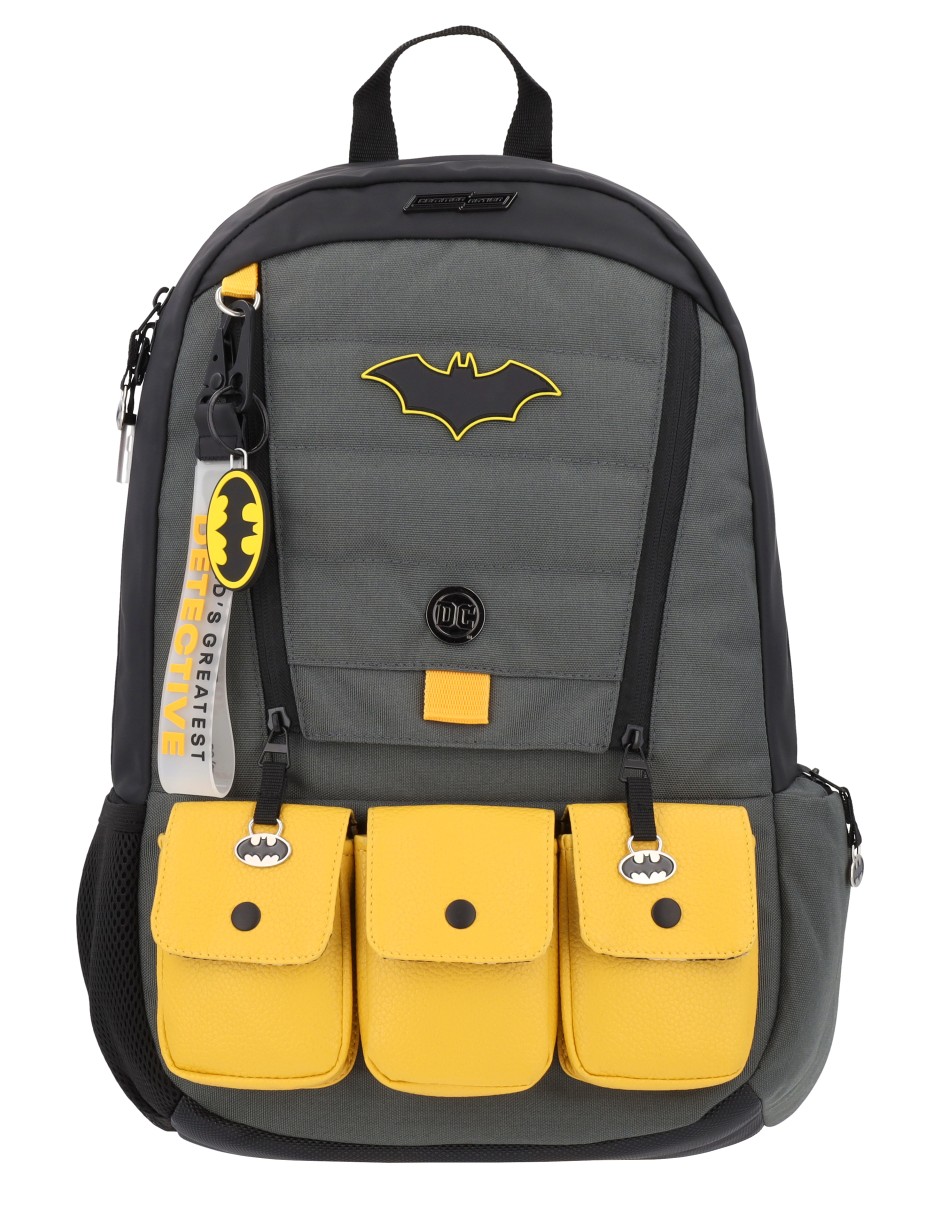Mochila escolar batman bat012 para hombre