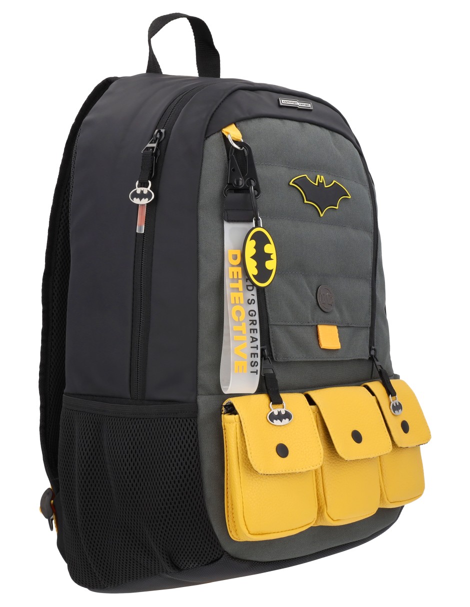 Mochila escolar batman bat012 para hombre 7
