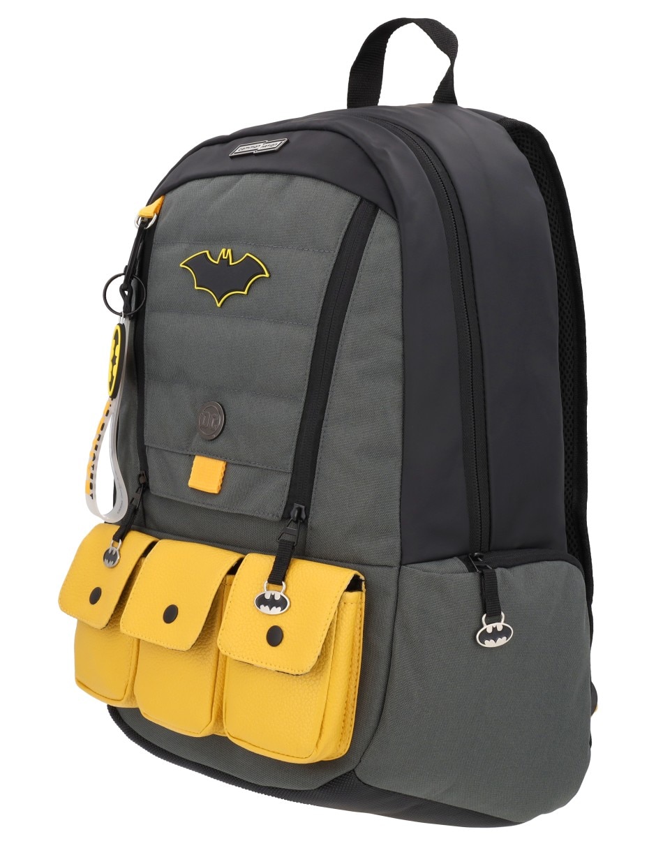 Mochila escolar batman bat012 para hombre 6