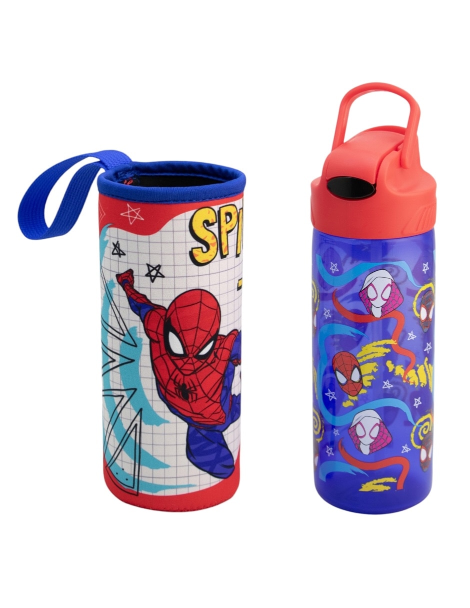 Botella de agua de plástico con tapa rosca 600 ml 6