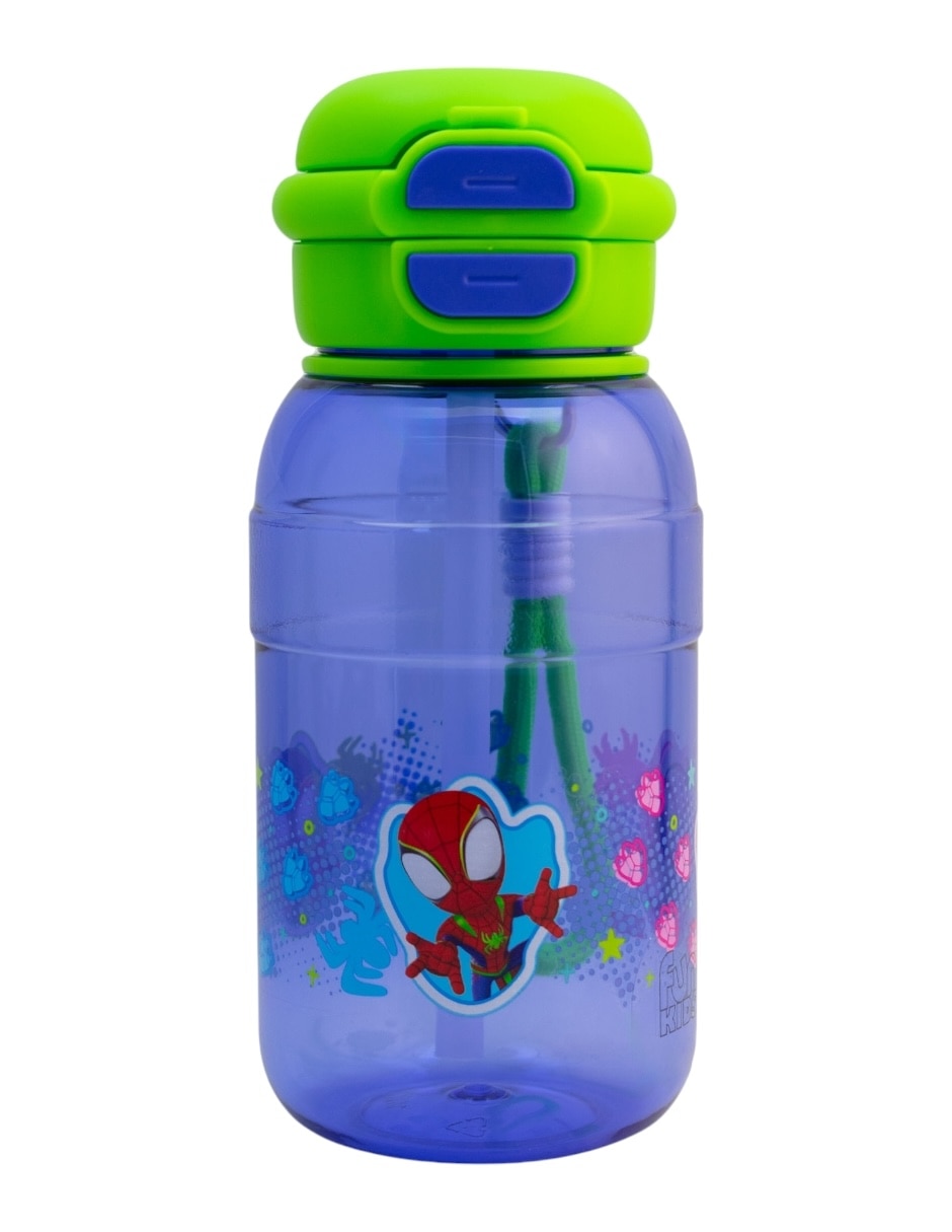 Botella de agua Spidey con tapa rosca 680 ml