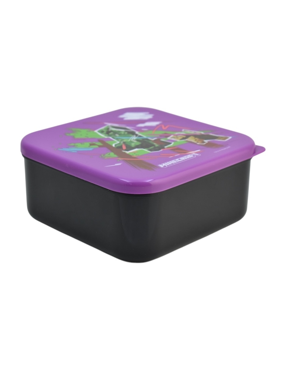 Contenedor con tapa de plástico 3 piezas 4