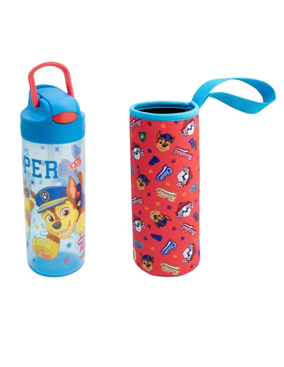 Botella de agua con tapa rosca 600ml