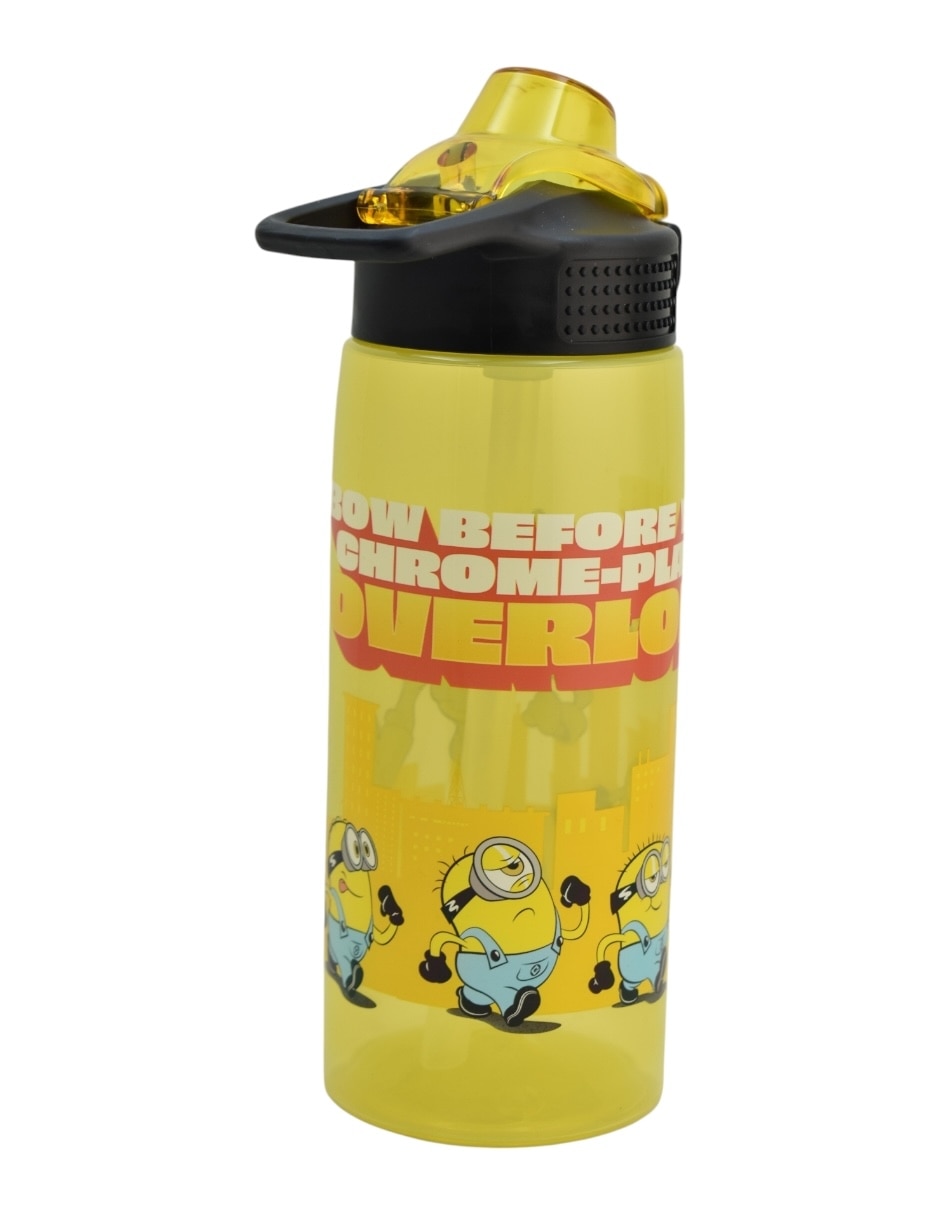 Botella de agua de plástico Minions con tapa rosca 730 ml 3