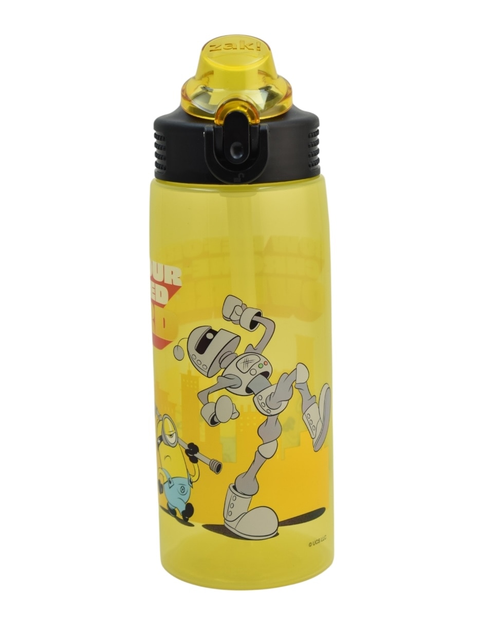 Botella de agua de plástico Minions con tapa rosca 730 ml 4
