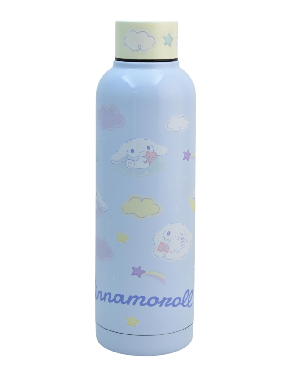 Termo de acero inoxidable Cinnamoroll con tapa rosca 3