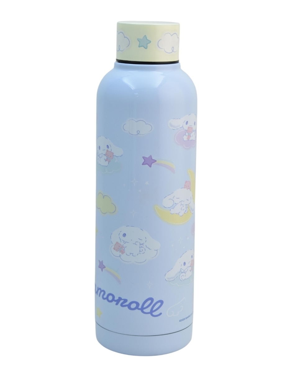 Termo de acero inoxidable Cinnamoroll con tapa rosca 4