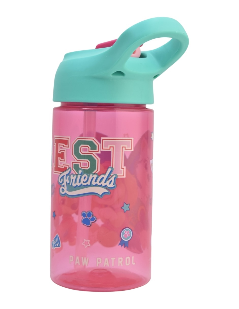 Botella de agua de plástico con tapa rosca 4