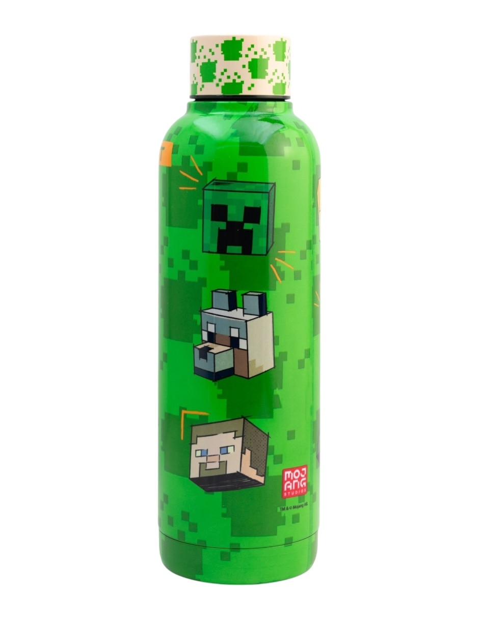 Botella de agua bloques regalos, verde