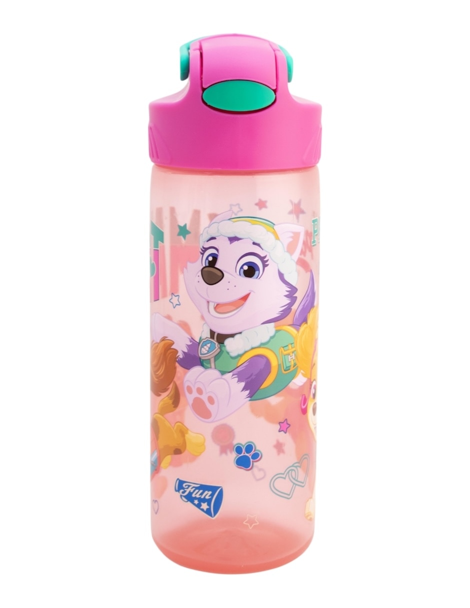 Botella de agua cachorros regalo, rosa