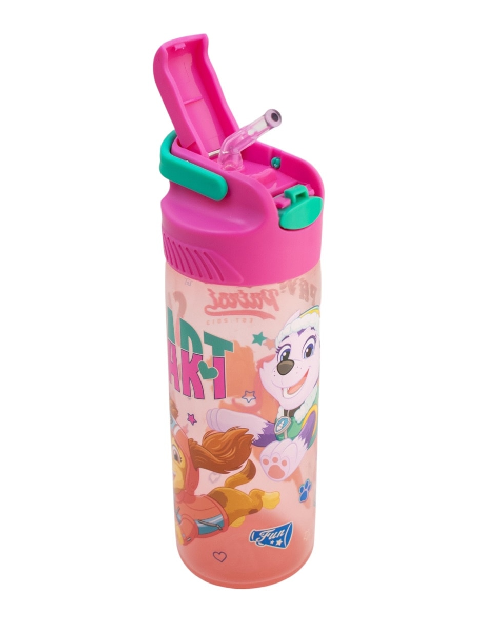 Botella de agua cachorros regalo, rosa