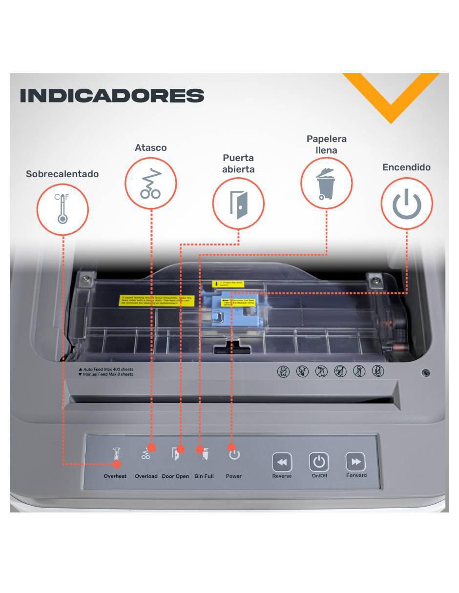 Trituradora de papel 8