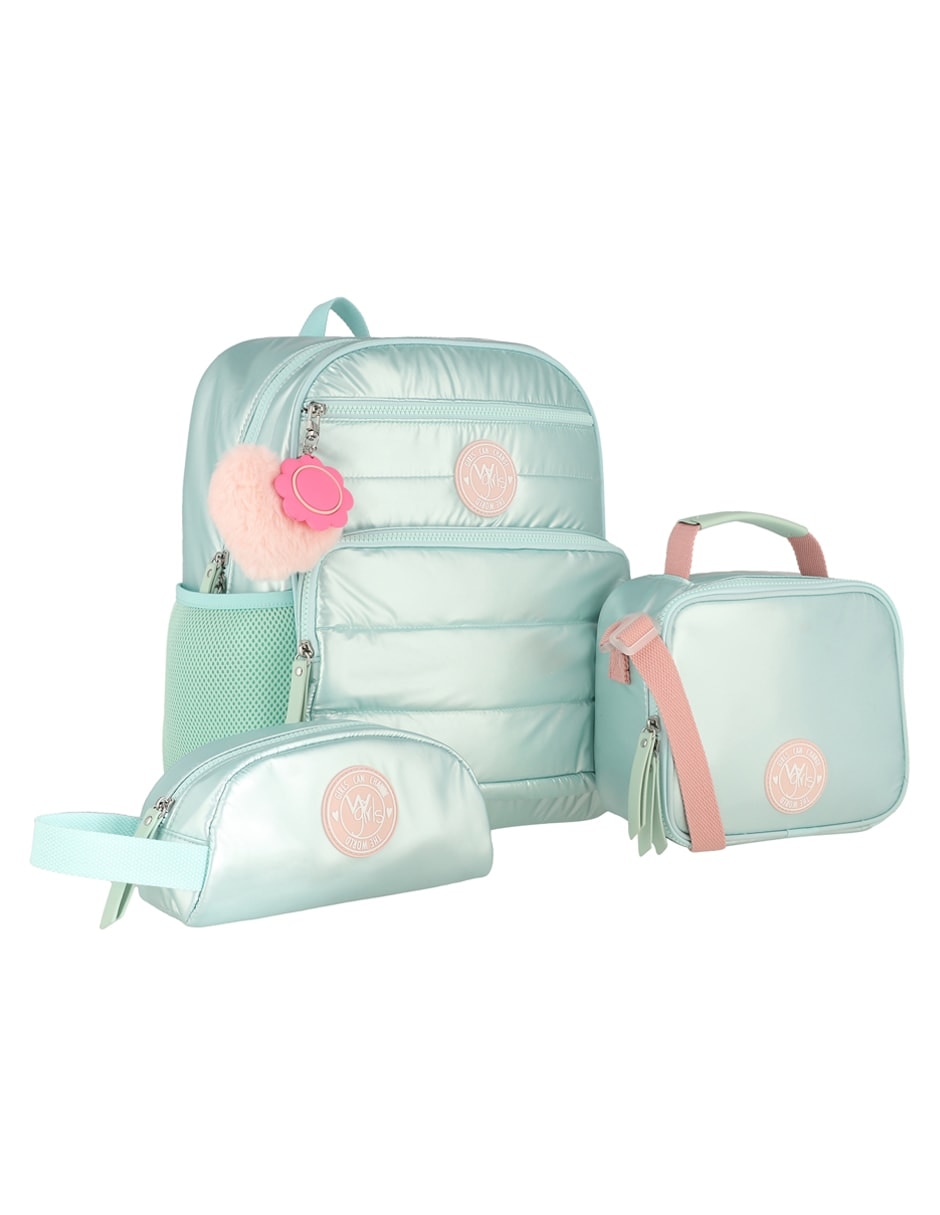 Set mochila escolar para niña 11