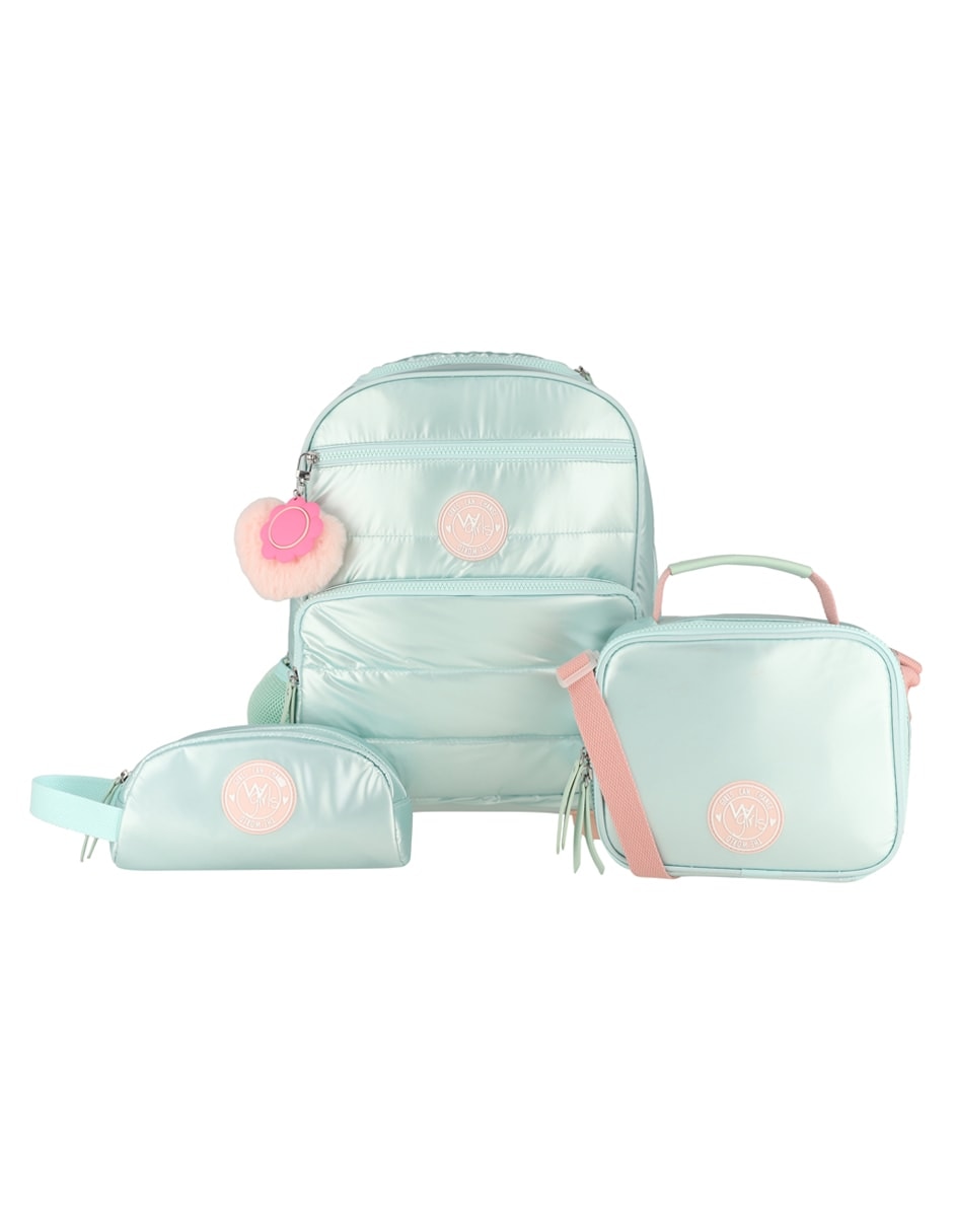 Set mochila escolar para niña 1