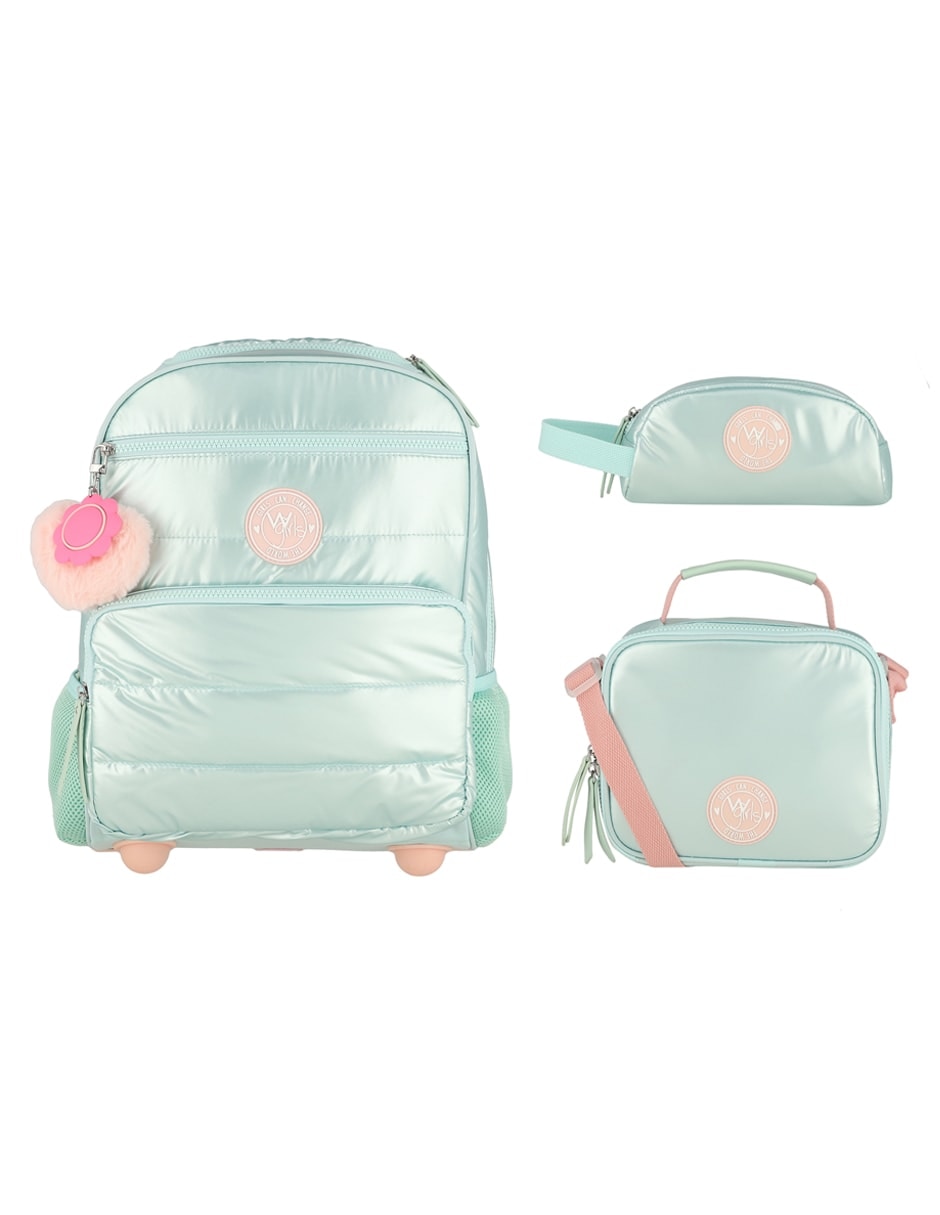 Set mochila escolar para niña 7