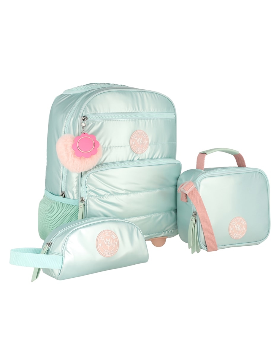 Set mochila escolar para niña 9