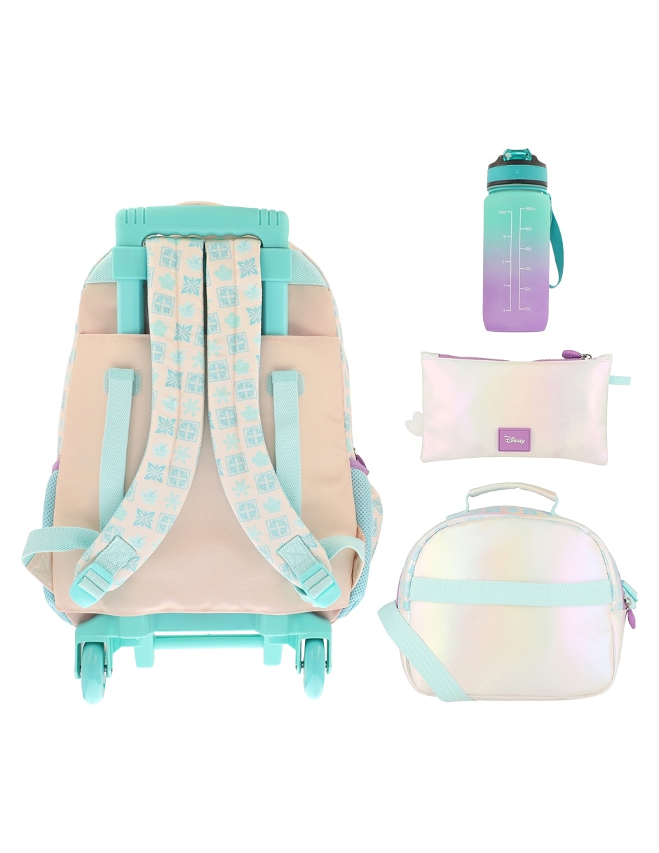 Set mochila escolar moana disney para niña 15