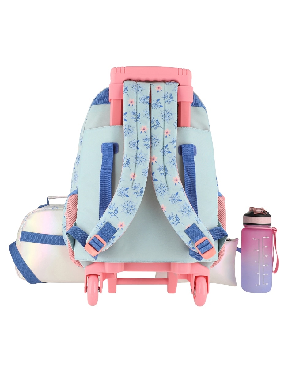 Set mochila escolar frozen disney para niña 5