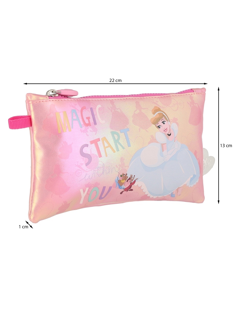 Set mochila escolar cenicienta disney para niña 12