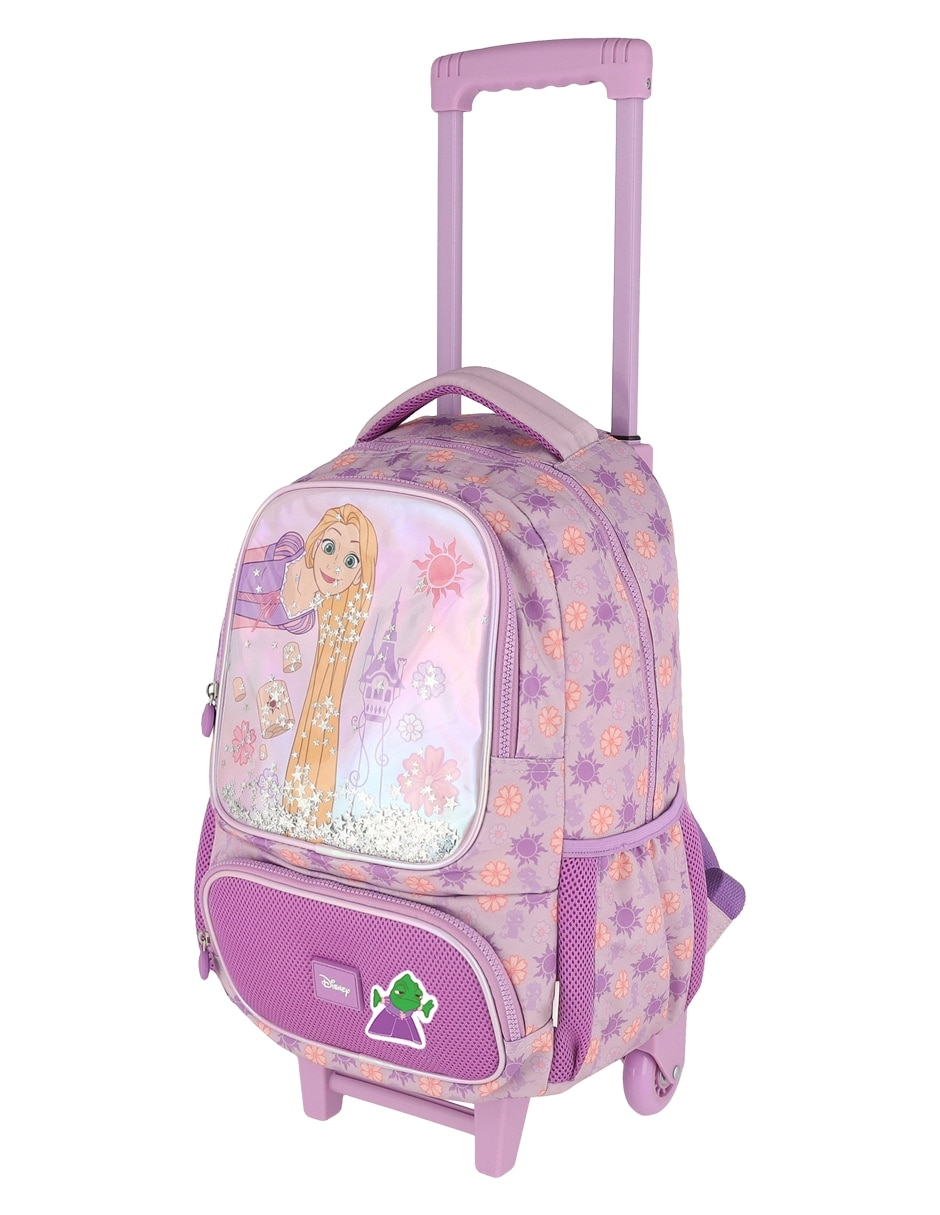 Set mochila escolar rapunzel disney para niña 14