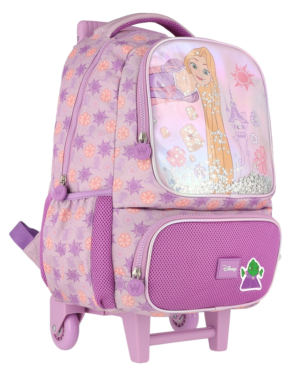 Set mochila escolar rapunzel disney para niña 6