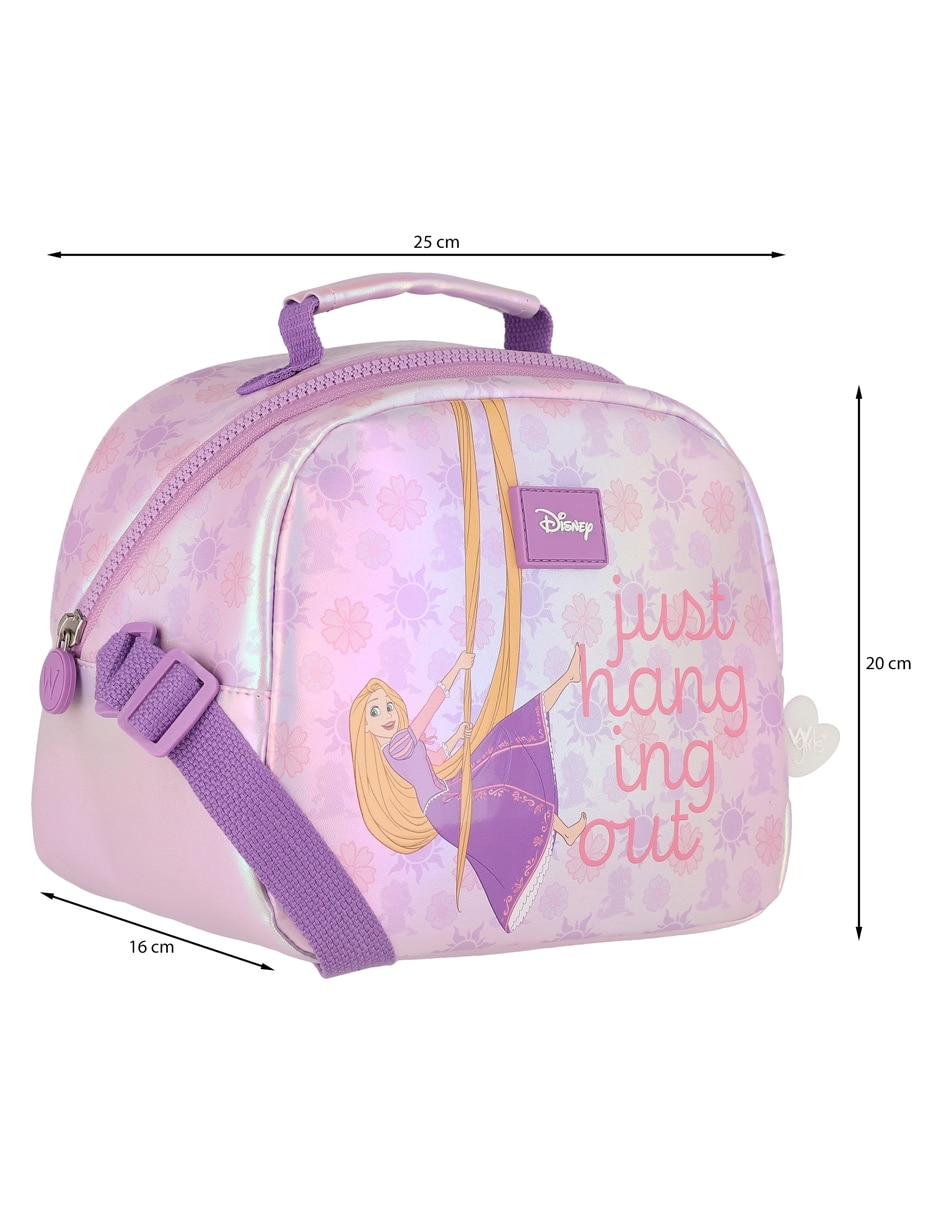 Set mochila escolar rapunzel disney para niña 8