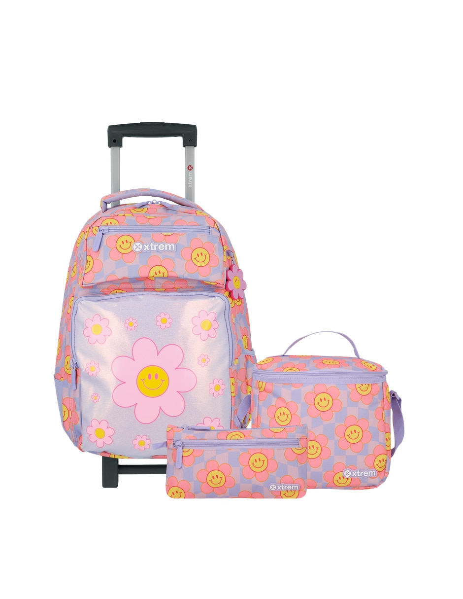 Mochila con ruedas escolar 1