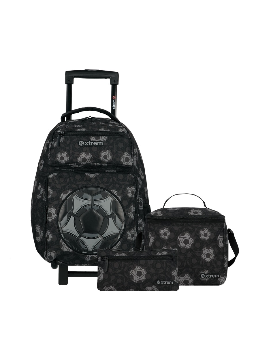 Set mochila con ruedas escolar runpack 6xt