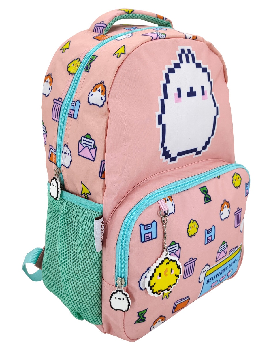 Mochila escolar American Bags Molang pixel unisex