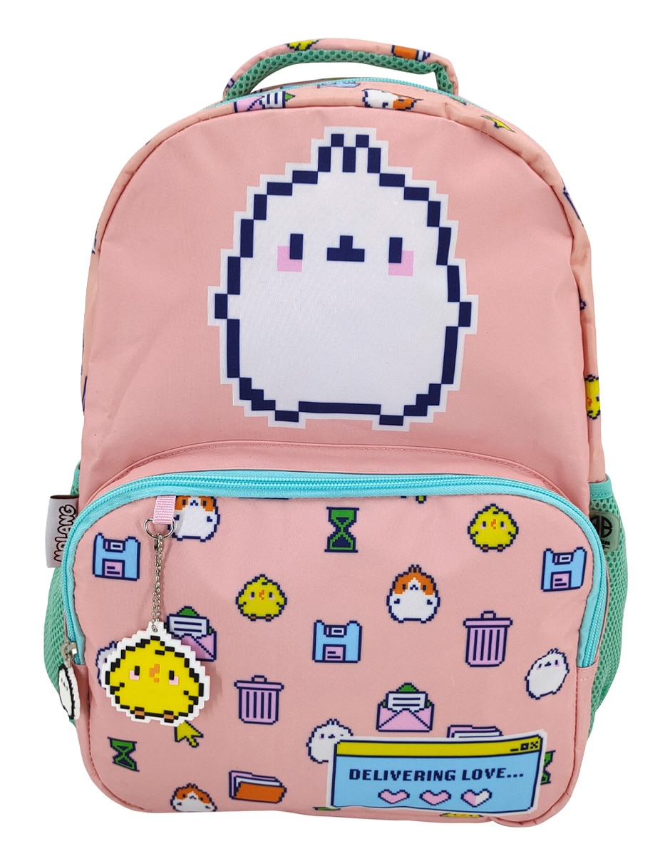 Mochila escolar American Bags Molang pixel unisex