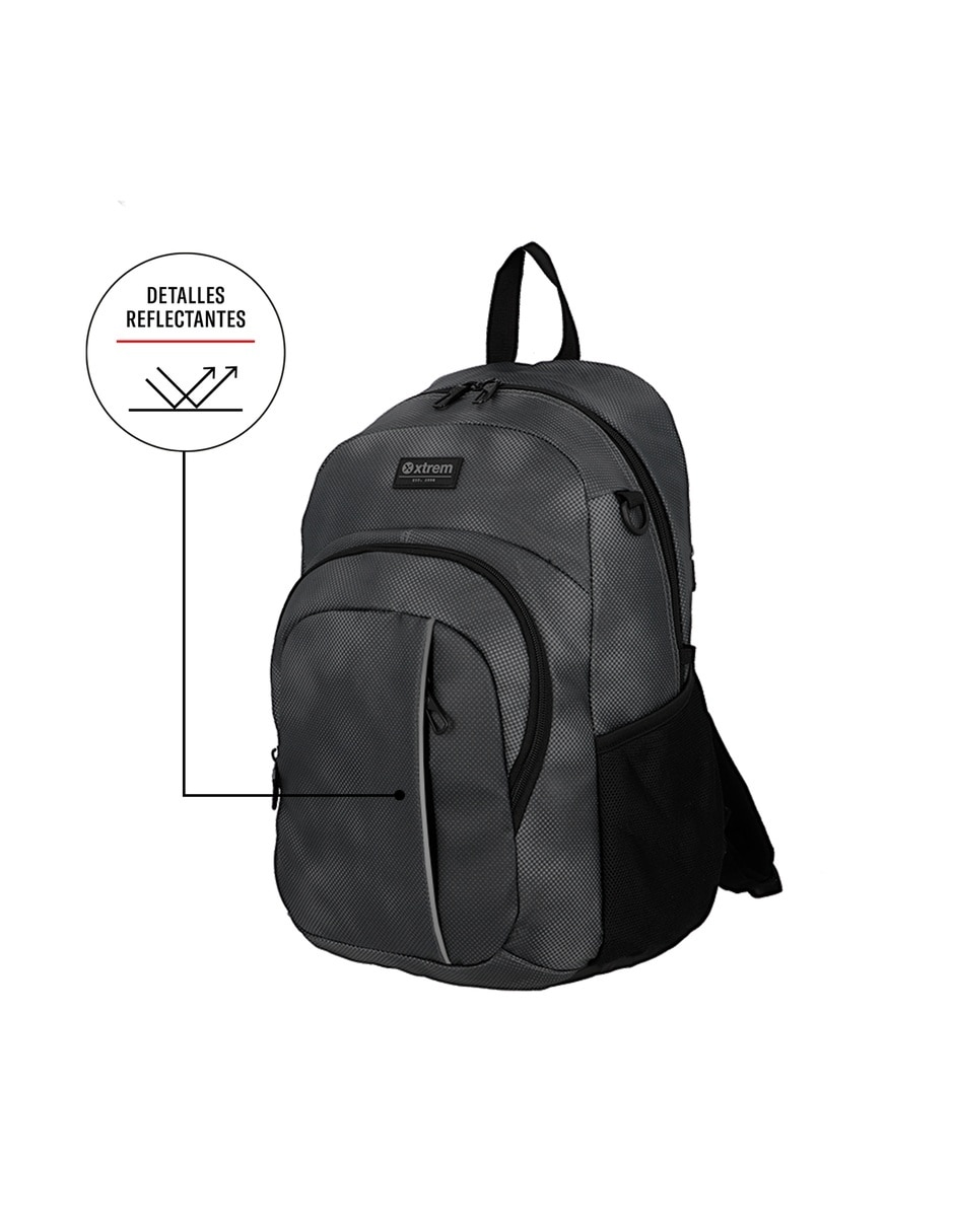 Mochila escolar Atomik 6xt impermeable 11