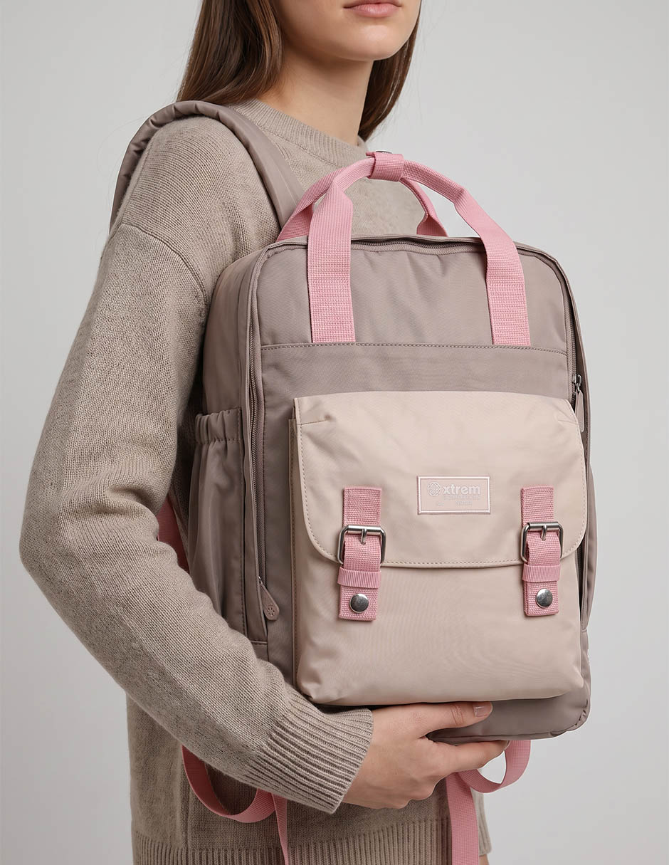 Mochila escolar Monroe 6xt impermeable unisex 5