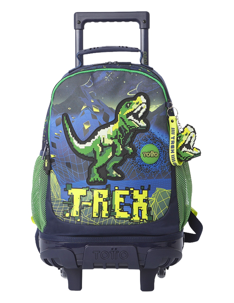 Mochila con ruedas escolar Digisaurio