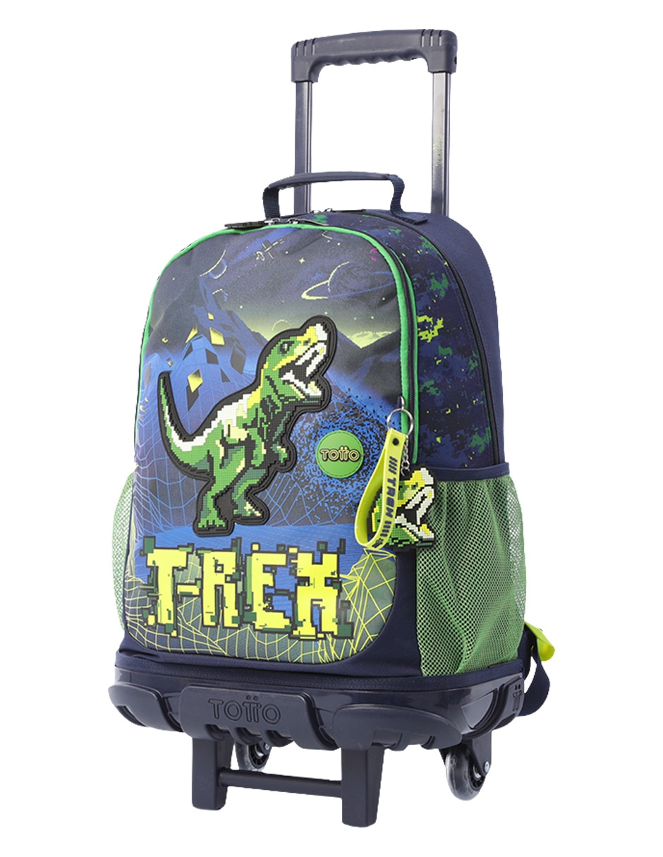 Mochila con ruedas escolar unisex 2