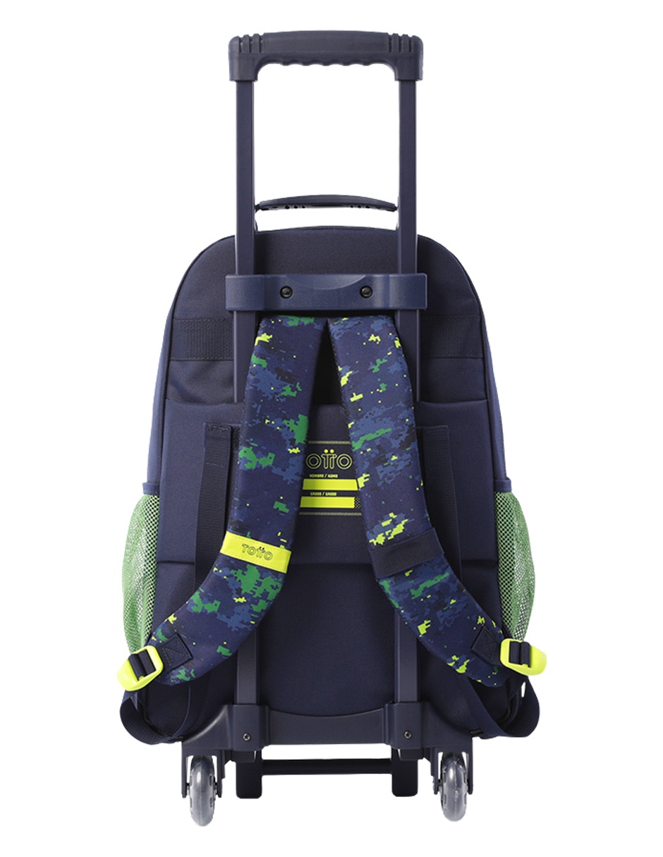 Mochila con ruedas escolar unisex 3