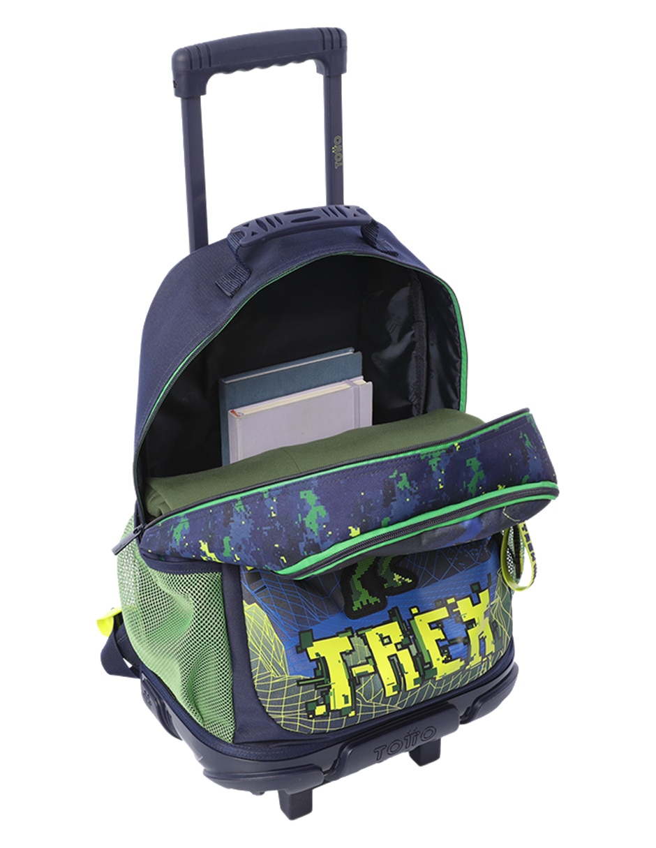 Mochila con ruedas escolar unisex