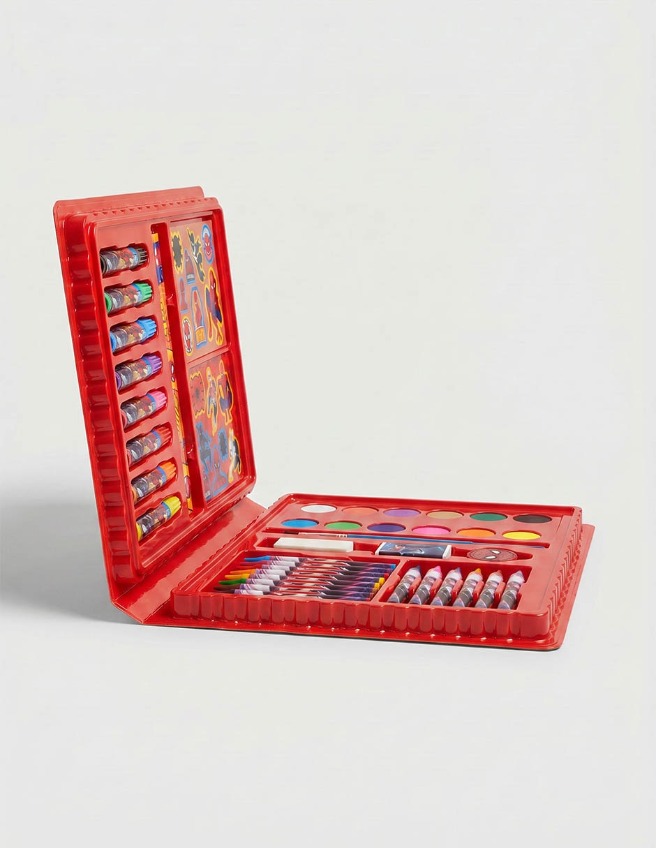 Set escolar Spiderman con 41 piezas