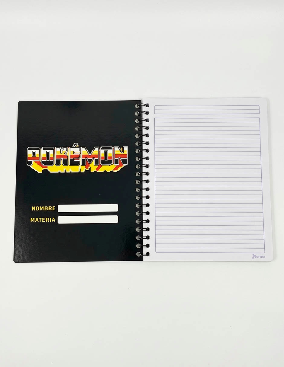 Cuaderno Pokémon cuadro chico